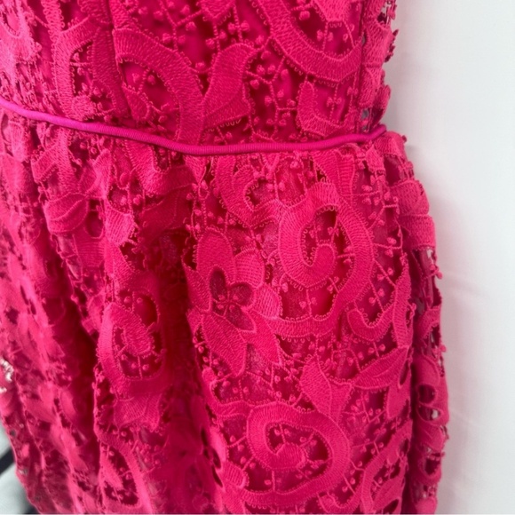 Saylor Pink Amari Lace Mini Dress Size Small - Picture 10 of 16